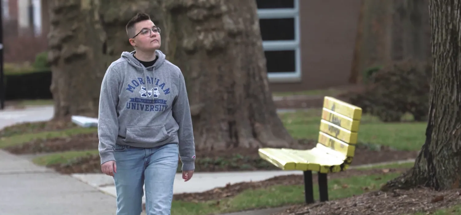 B-Roll Filmed of Student for Donor Testimonial